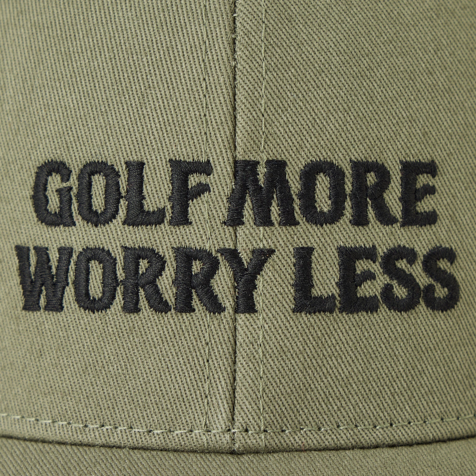 Adult Unisex Golf More Worry Less Trucker Hat - 140447