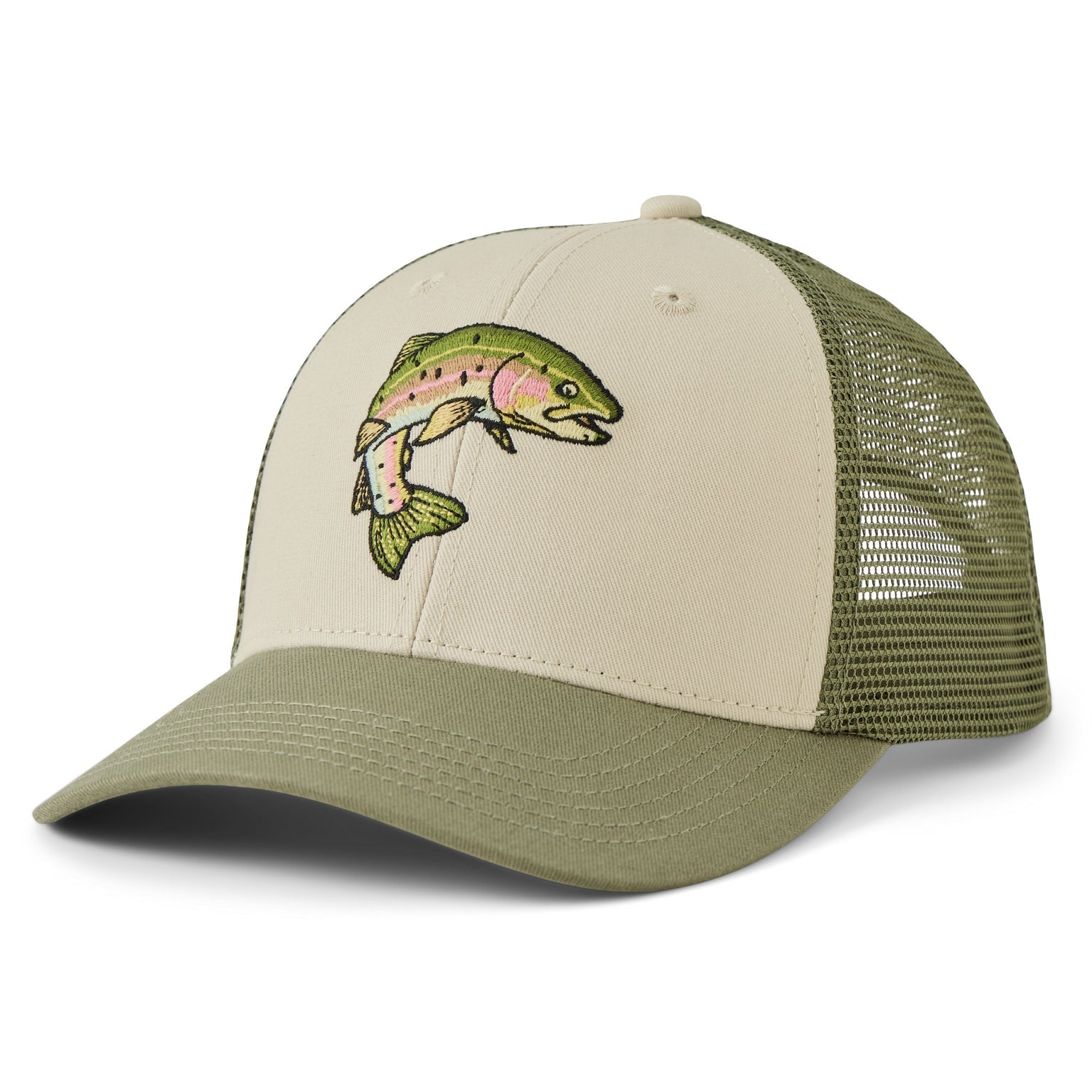 Adult Unisex Rainbow Trout Trucker - 140449