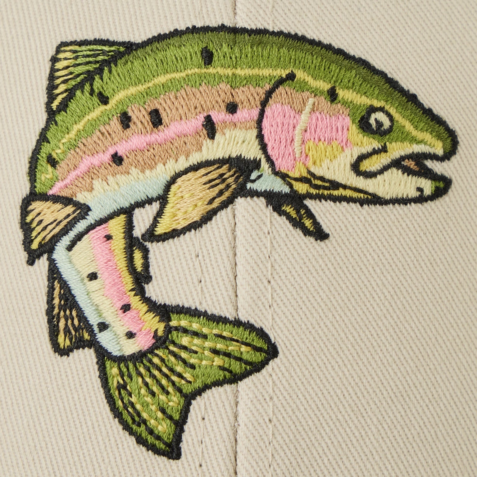 Adult Unisex Rainbow Trout Trucker - 140449