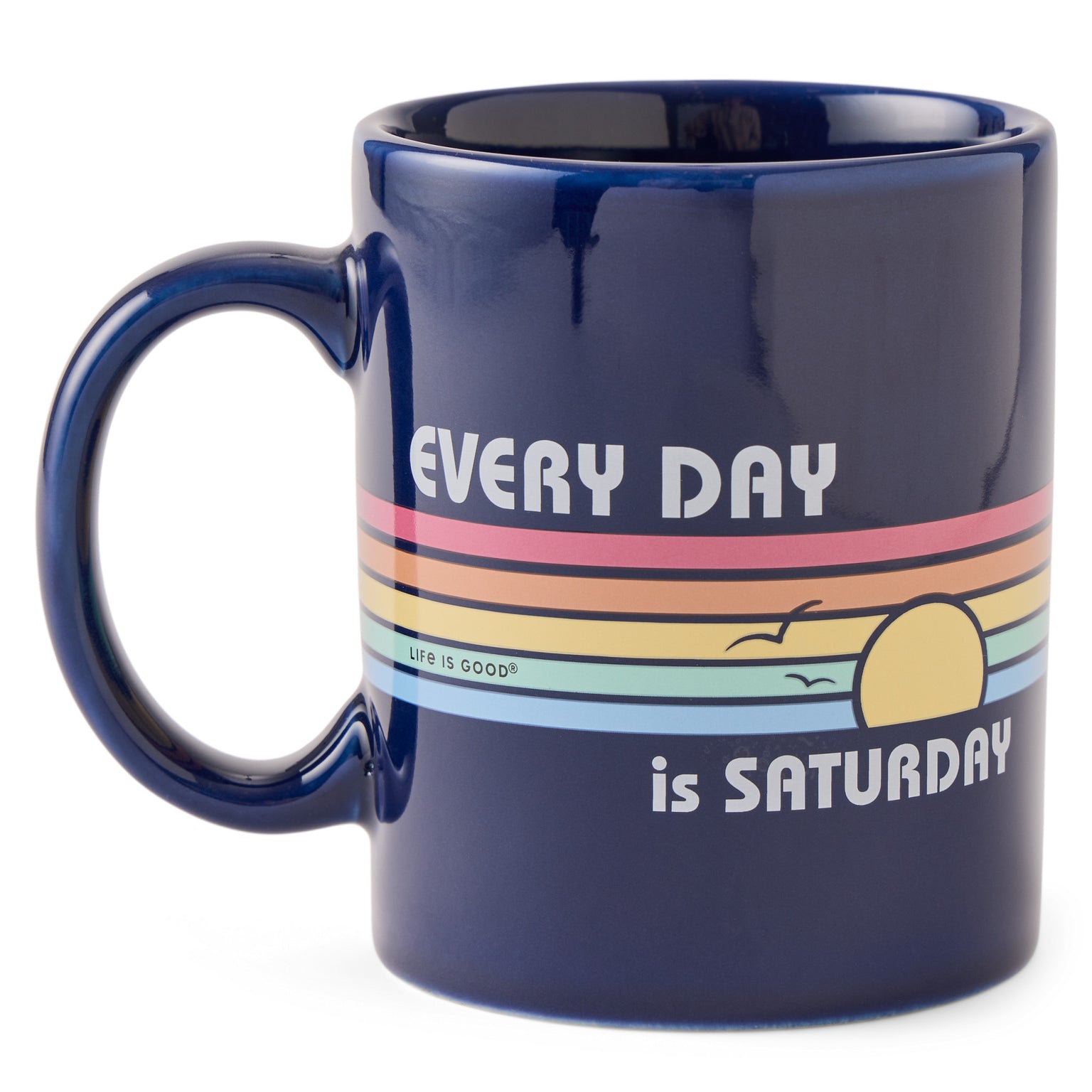 Adult Unisex Every Day is Saturday Stripes Jake's Mug - 140533