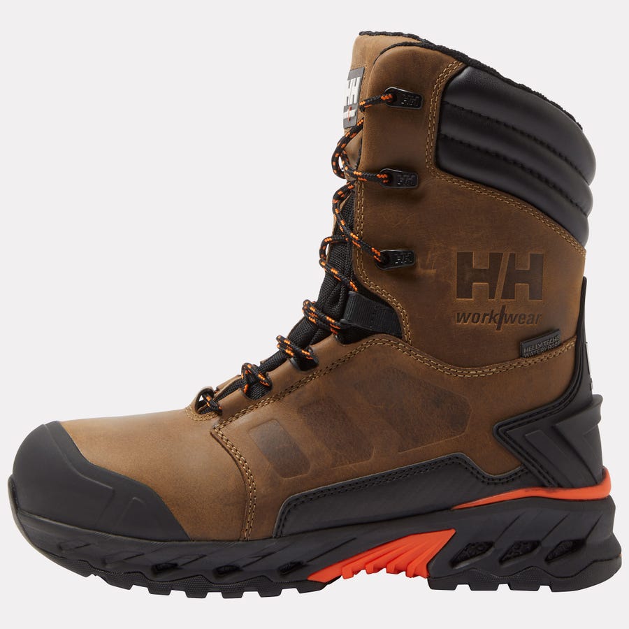 Bifrost Waterproof Tall Composite-Toe Winter Safety Boots Electrical Hazard Protection
