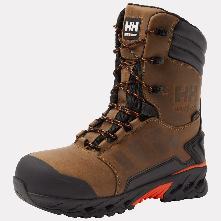 Bifrost Waterproof Tall Composite-Toe Winter Safety Boots Electrical Hazard Protection