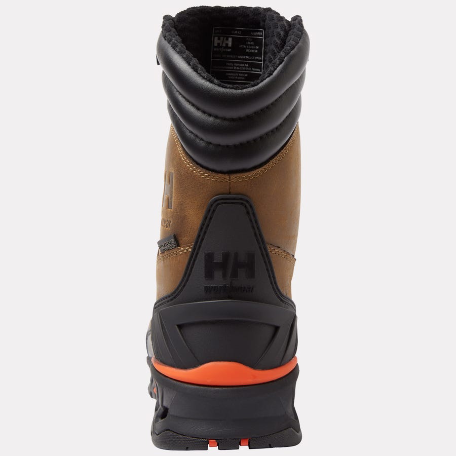 Bifrost Waterproof Tall Composite-Toe Winter Safety Boots Electrical Hazard Protection
