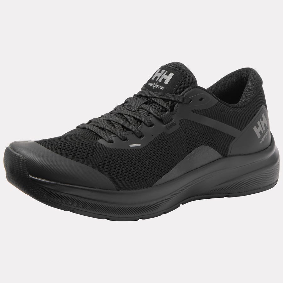 Barcode Low Soft Toe Work Shoes Electrical Hazard Protection - 990 Black - 78462