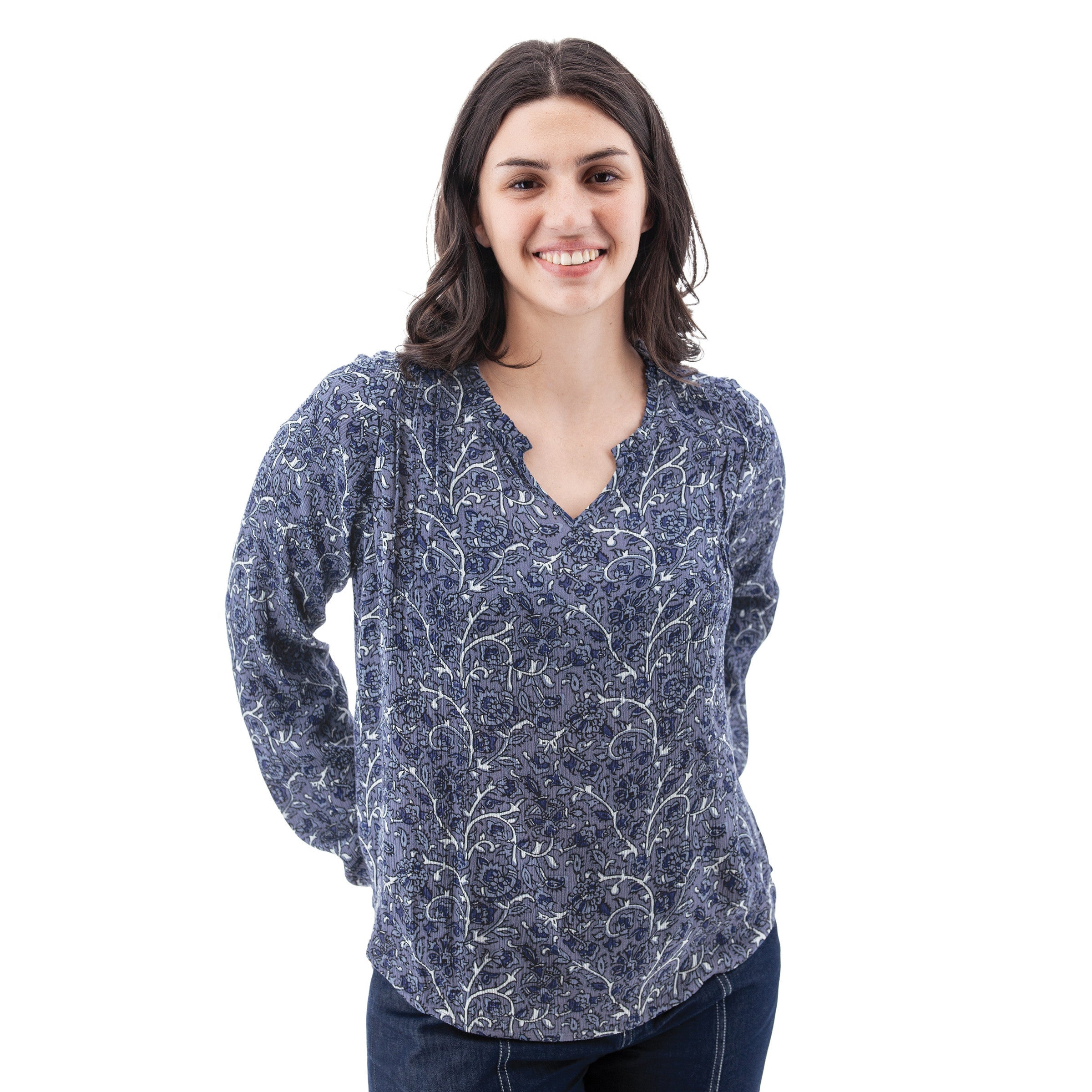 Autumn Peasant Top - J291282CU