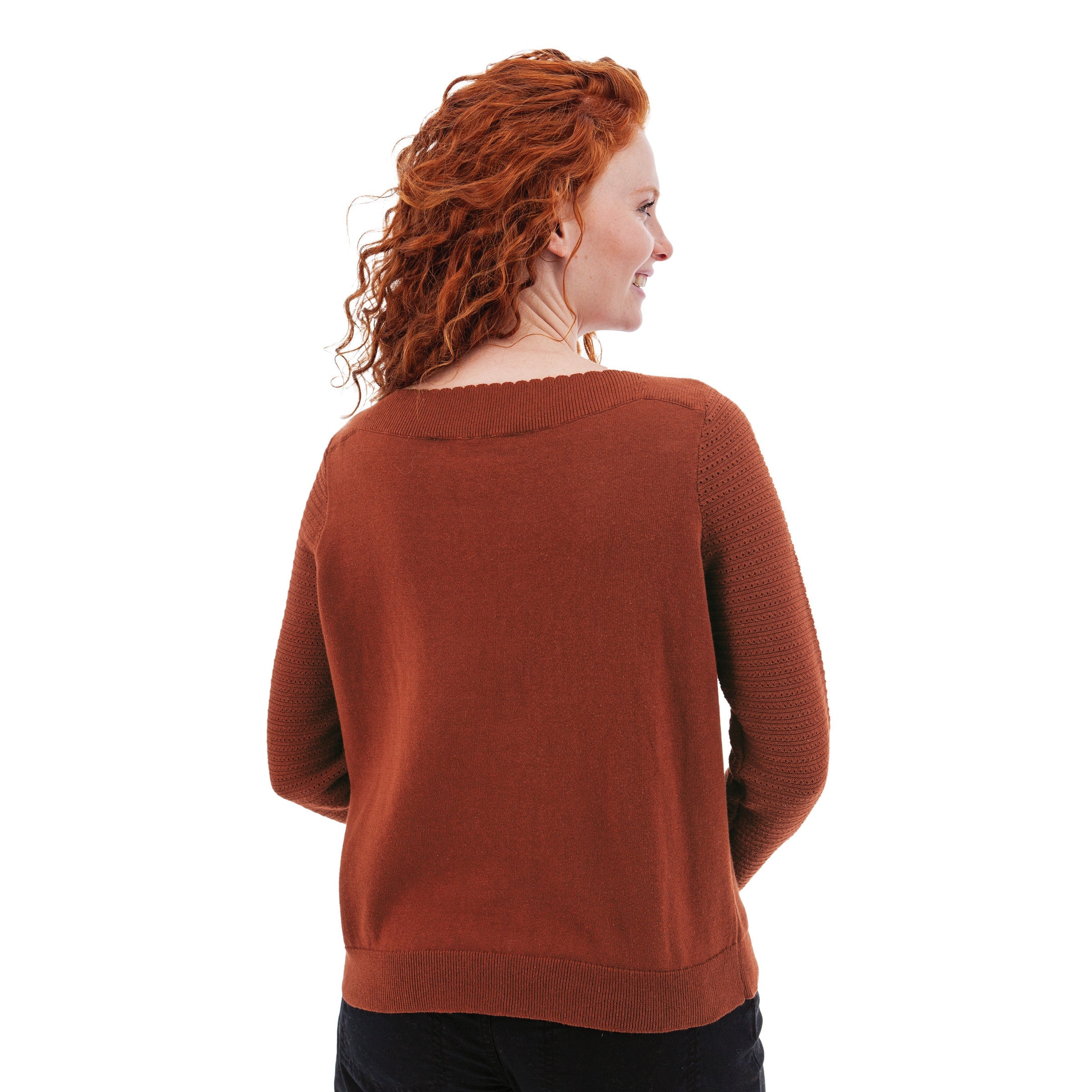 Twiggy Boat Neck Sweater - N533630
