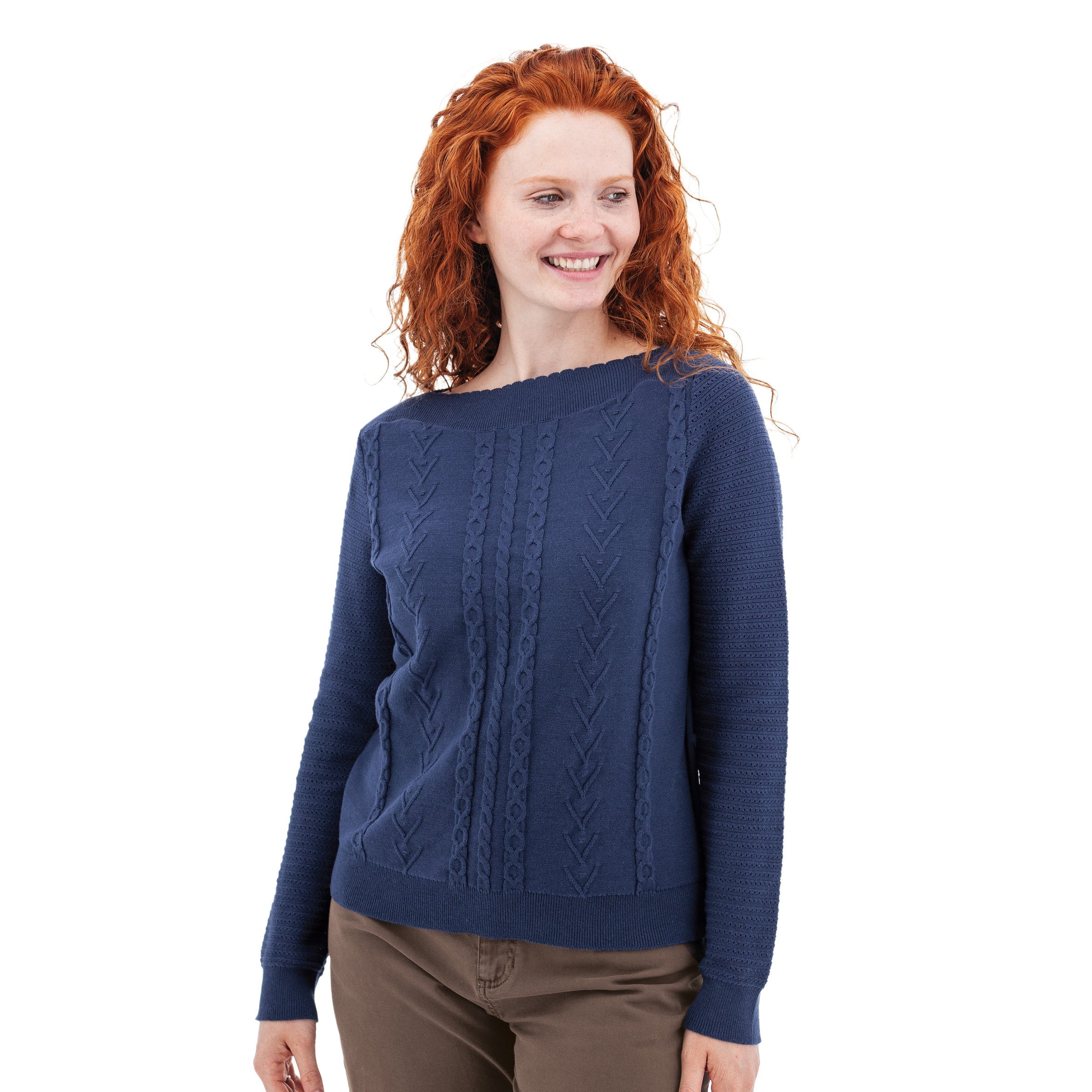 Twiggy Boat Neck Sweater - N533630