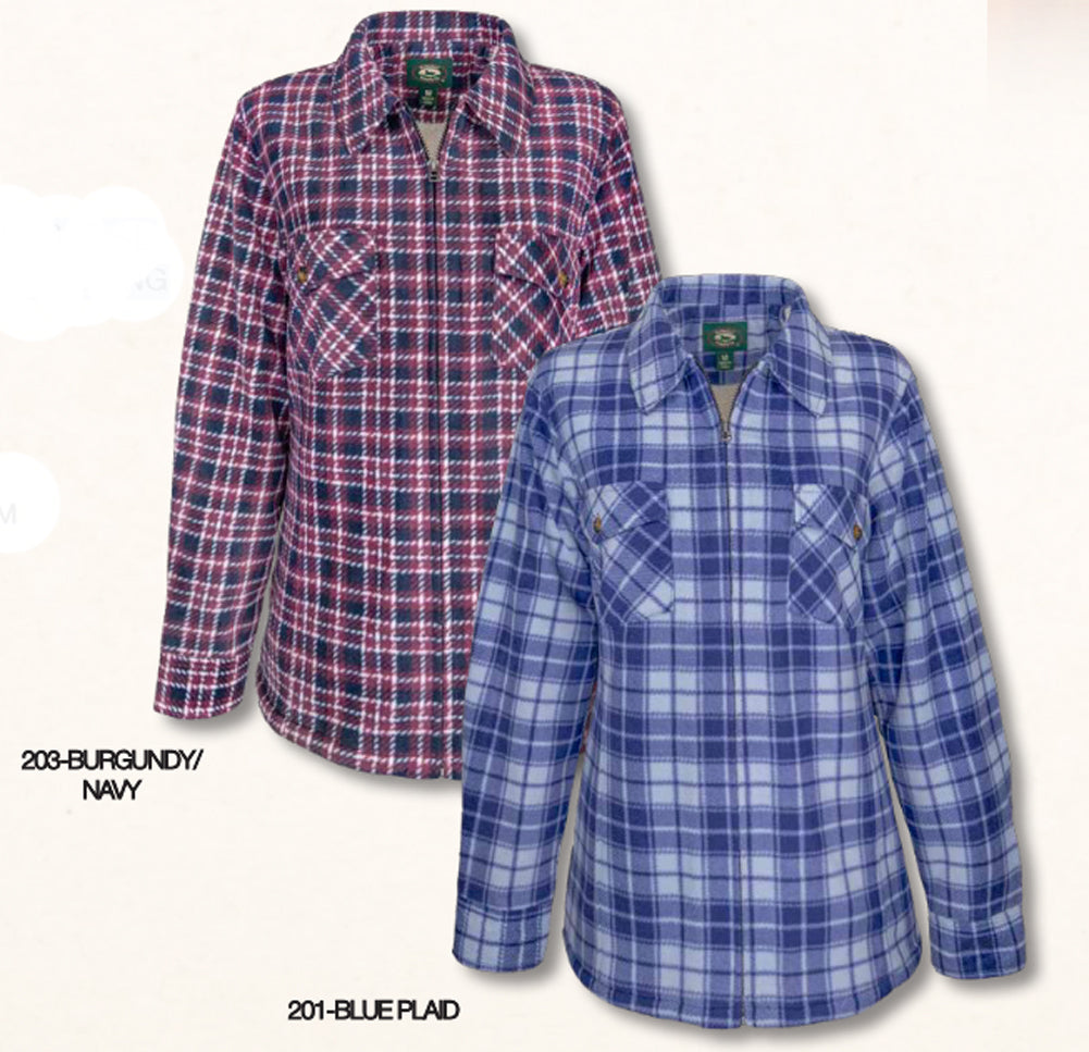 ELEANOR FLEECE JACKET WITH SHERPA LINING - P2053-530