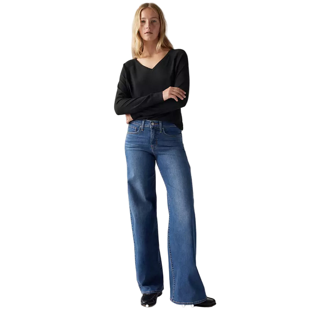 318 Shaping Wide Leg Women's Jeans - Clever Girl - 001PZ-0001