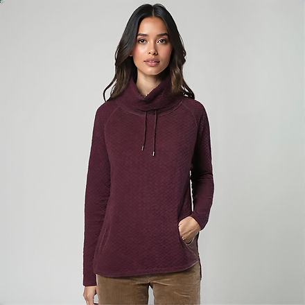Brookline Cowl Neck - Plus Size - NRL2635P