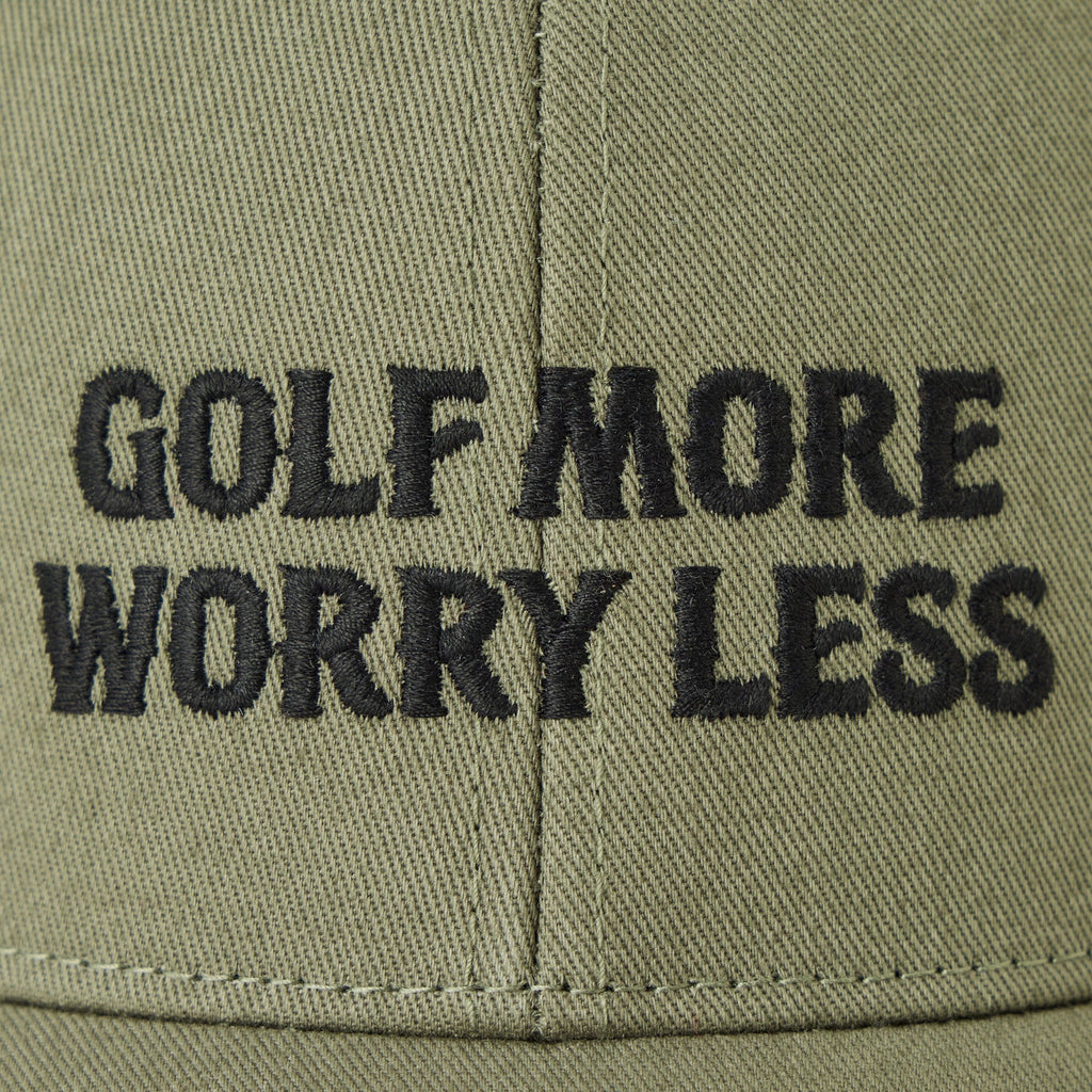 Adult Unisex Golf More Worry Less Trucker Hat - 140447