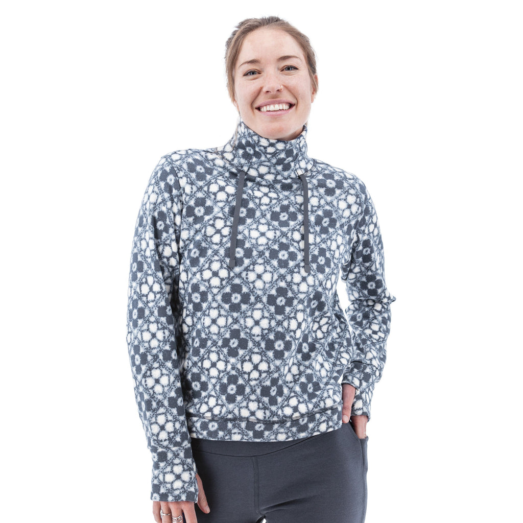 Dog-Walker Print Fleece Pullover - M107998CZ