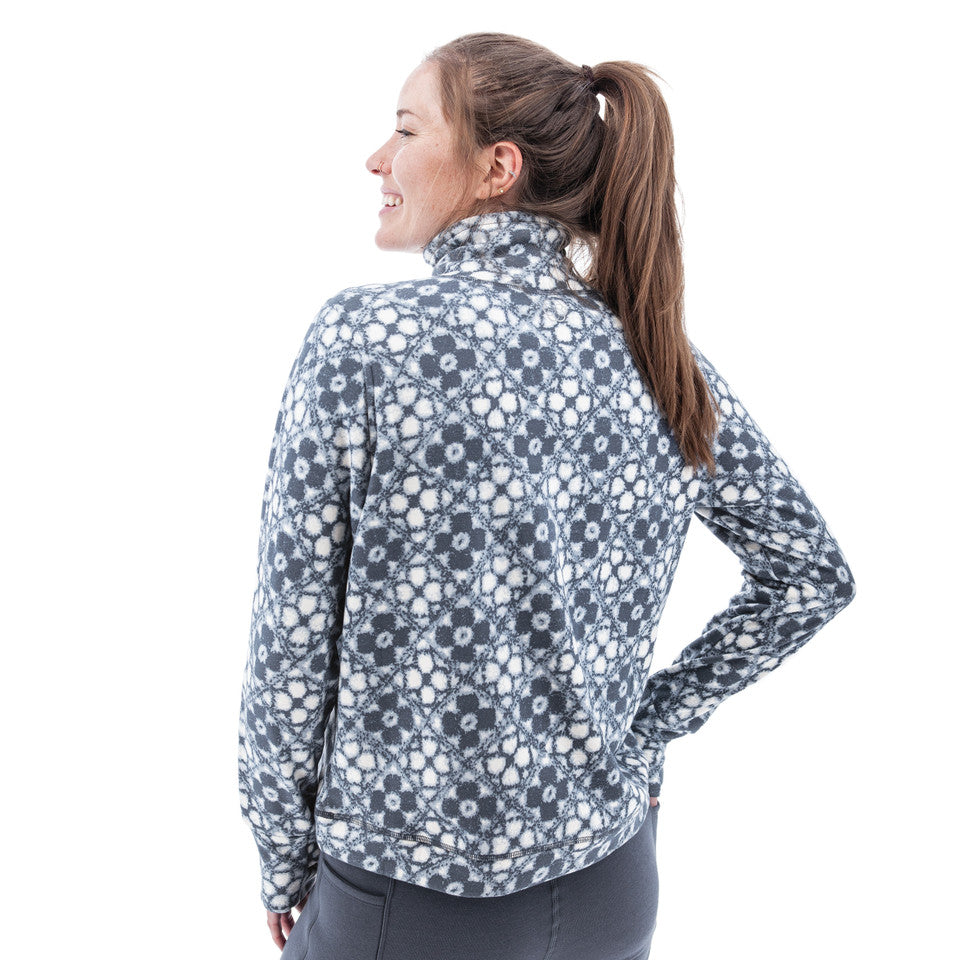 Dog-Walker Print Fleece Pullover - M107998CZ